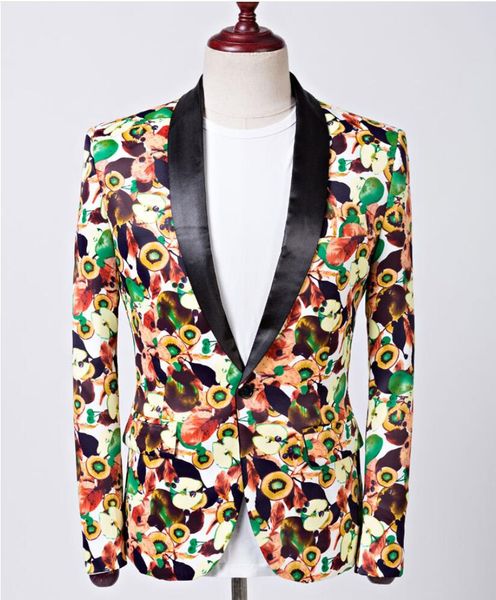 new arrival fruit printing blazer fit slim men singers host stage costumes men casual blazer plus size personality coat s-5xl, White;black
new arrival fruit printing blazer fit slim men singers host stage costumes men casual blazer plus size personality coat s-5xl, White;black
