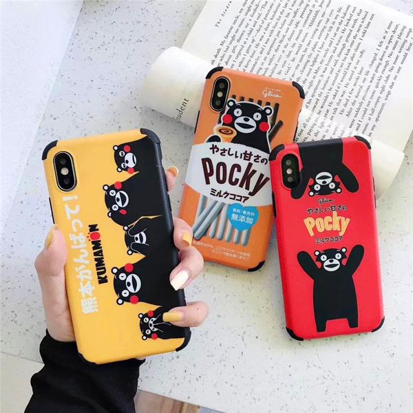 one piece luxury phone case for iphone 6s 7 8 p x xs fashion lovely kumamon with anti-fall designer phone case back cover
one piece luxury phone case for iphone 6s 7 8 p x xs fashion lovely kumamon with anti-fall designer phone case back cover