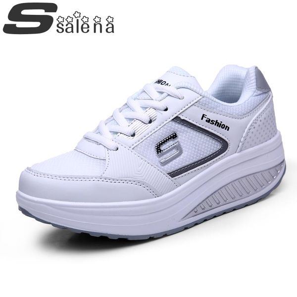 new women casual shoes fashion fitness shoes for lady shook his slimming comfortable thick bottom platform, Black
new women casual shoes fashion fitness shoes for lady shook his slimming comfortable thick bottom platform, Black