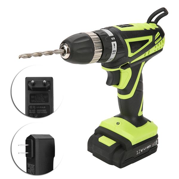 12v rechargeable lithium battery hand cordless electric drill screwdriver kit home doceration professional tool
12v rechargeable lithium battery hand cordless electric drill screwdriver kit home doceration professional tool