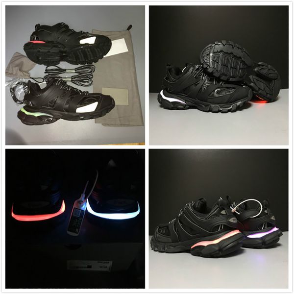 2019 Triple S Track Trainers for Men Women Running Shoes Designer Sneaker Triple Black Glow in the Dark Luxury Sneaker
2019 Triple S Track Trainers for Men Women Running Shoes Designer Sneaker Triple Black Glow in the Dark Luxury Sneaker