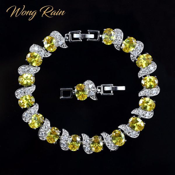 wong rain 925 sterling silver citrine created moissanite gemstone bangle cuff charm diamonds bracelets fine jewelry wholesale, Black
wong rain 925 sterling silver citrine created moissanite gemstone bangle cuff charm diamonds bracelets fine jewelry wholesale, Black