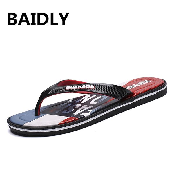 men flip flops beach flat sandals designer slippers summer shoes fashion rubber zapatos hombre home non-slip breathable slippers, Black
men flip flops beach flat sandals designer slippers summer shoes fashion rubber zapatos hombre home non-slip breathable slippers, Black
