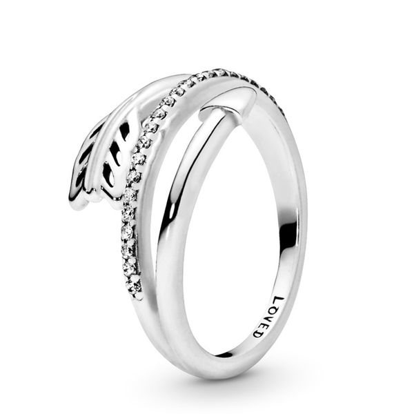 real 925 sterling silver wrap around arrow ring with logo and pandora original gift box cubic zirconia diamond wedding rings sets for women, Slivery;golden
real 925 sterling silver wrap around arrow ring with logo and pandora original gift box cubic zirconia diamond wedding rings sets for women, Slivery;golden