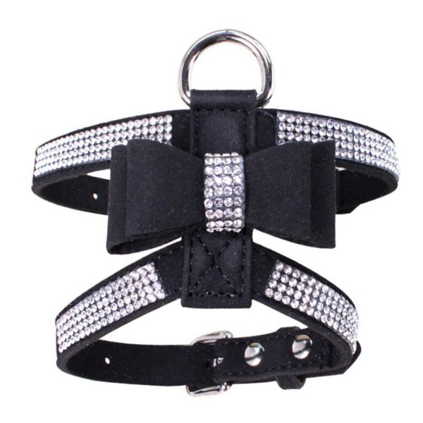 tpfocus pet harness comfortable bling crystal bowknot designed microfiber pet harness stylish vest with buckle wear-resistant
tpfocus pet harness comfortable bling crystal bowknot designed microfiber pet harness stylish vest with buckle wear-resistant