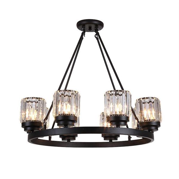 black iron art american light led chandelier creative bedroom dining room coffee room led crystal light
black iron art american light led chandelier creative bedroom dining room coffee room led crystal light