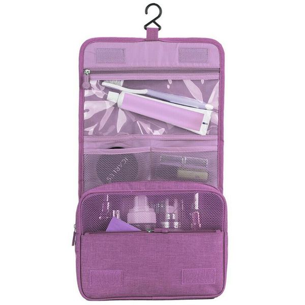 portable casual women's cosmetic bag can be hung travel makeup bag cosmetic wash storage tote
portable casual women's cosmetic bag can be hung travel makeup bag cosmetic wash storage tote