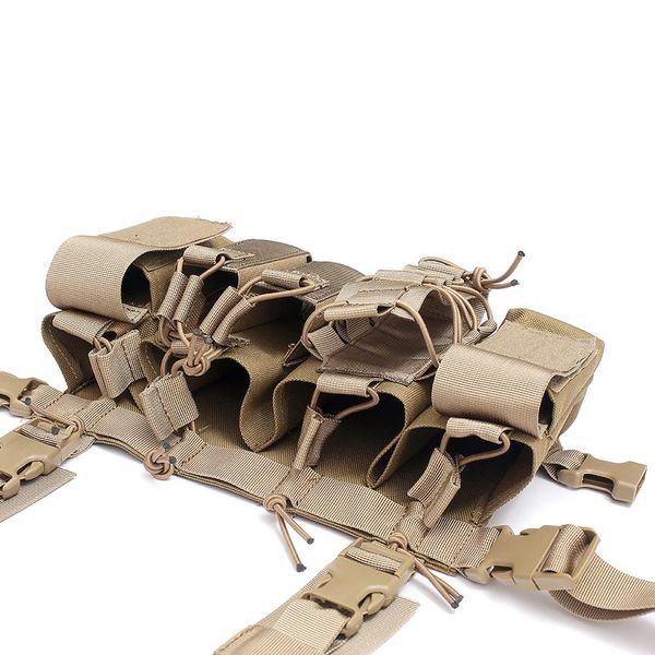 нейлон регулируемые пули сумка для хранения открытый cs wargame magazine клип vest, Black;green
нейлон регулируемые пули сумка для хранения открытый cs wargame magazine клип vest, Black;green