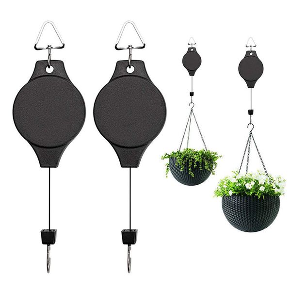 retractable plant pulley hanging hook flower basket hook adjustable plant hanger for pots and birds feeder hanging basket
retractable plant pulley hanging hook flower basket hook adjustable plant hanger for pots and birds feeder hanging basket