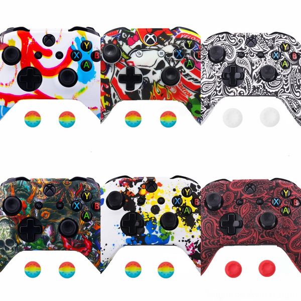 amkjn 1set silicone protective with cover grips cap case grips thumb for xbox one x s gaming controller
amkjn 1set silicone protective with cover grips cap case grips thumb for xbox one x s gaming controller
