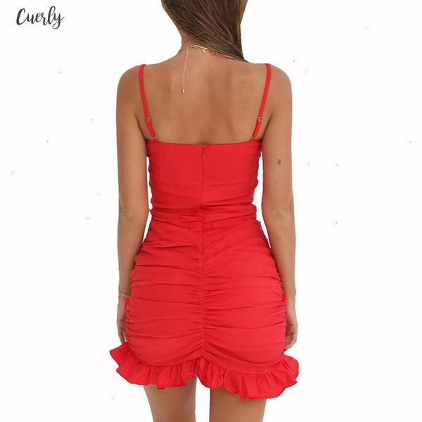 ruffles strappy summer dress women backless red casual dress for women strap cubwear dress spaghetti strap vestido robe femme designer, Black;gray
ruffles strappy summer dress women backless red casual dress for women strap cubwear dress spaghetti strap vestido robe femme designer, Black;gray