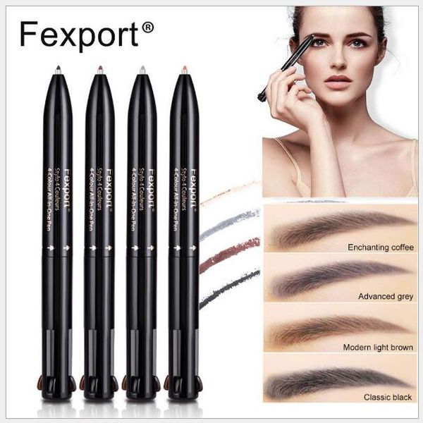 2020 new arrival fexport make up 4 in 1 eyebrow pencil waterproof long lasting natural latest design eye brow pencil
2020 new arrival fexport make up 4 in 1 eyebrow pencil waterproof long lasting natural latest design eye brow pencil