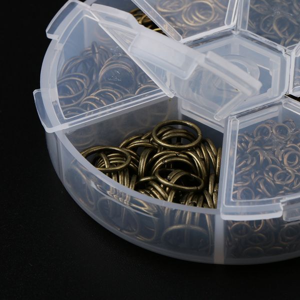 1600 piece open jump rings split ring jewelry making findings 4mm-10mm assorted earring necklace design repair, Silver
1600 piece open jump rings split ring jewelry making findings 4mm-10mm assorted earring necklace design repair, Silver