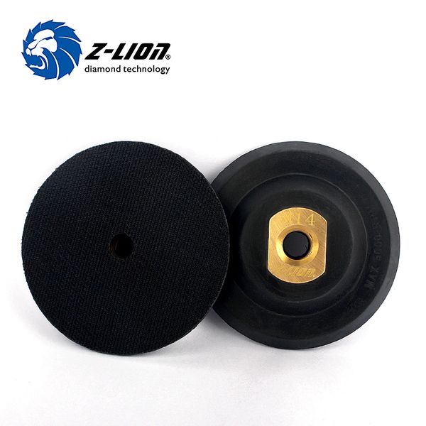 z-lion 4" 100mm rubber backer pad copper joint m14 or 5/8-11 professional polishing tool rubber based backing pad plate backer
z-lion 4" 100mm rubber backer pad copper joint m14 or 5/8-11 professional polishing tool rubber based backing pad plate backer