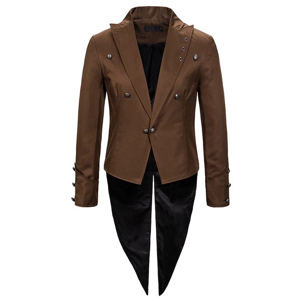 mens victorian costume black tuxedo fashion tailcoat gothic steampunk trench jacket coat frock outfit dovetail uniform for adult, Tan;black
mens victorian costume black tuxedo fashion tailcoat gothic steampunk trench jacket coat frock outfit dovetail uniform for adult, Tan;black