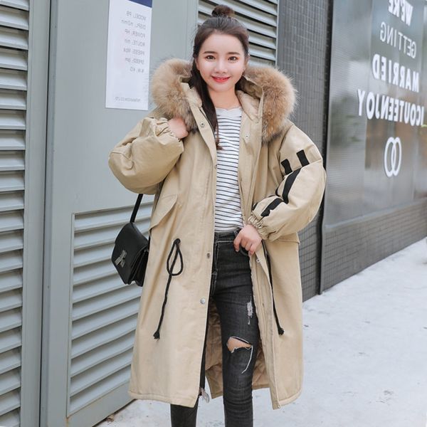 denim cotton women's long hooded winter jacket 2019 new padded parker jackets fashion big fur collar korean loose coat f2072, Black
denim cotton women's long hooded winter jacket 2019 new padded parker jackets fashion big fur collar korean loose coat f2072, Black