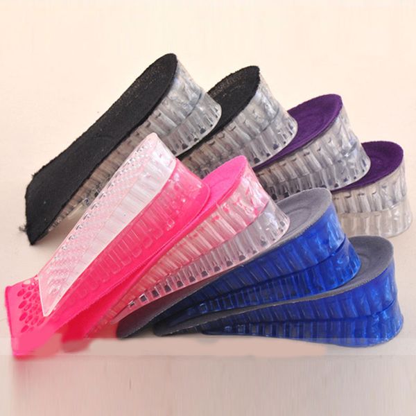 transparent silicone inner heightening insoles invisible double layer adjustable heightening pads heel insoles cushion, Black
transparent silicone inner heightening insoles invisible double layer adjustable heightening pads heel insoles cushion, Black