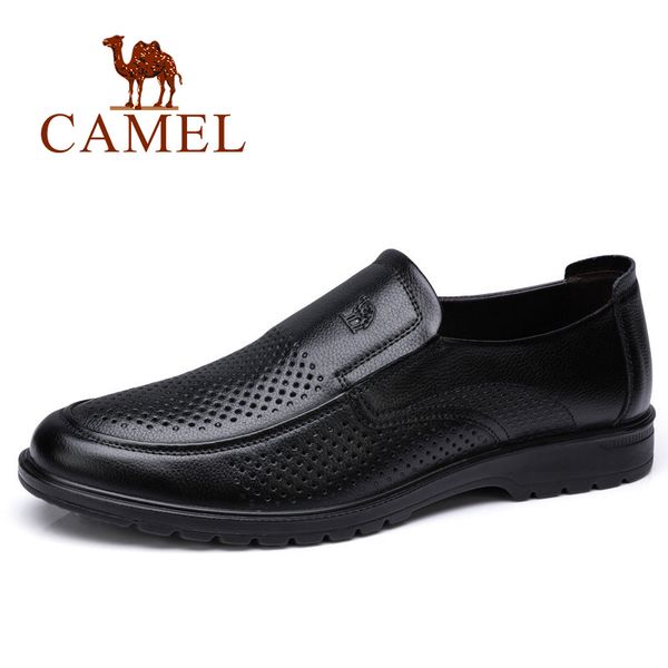 camel fashion breathable men shoes soft genuine leather loafers man business flats shoes for men moccasins male footwear, Black
camel fashion breathable men shoes soft genuine leather loafers man business flats shoes for men moccasins male footwear, Black