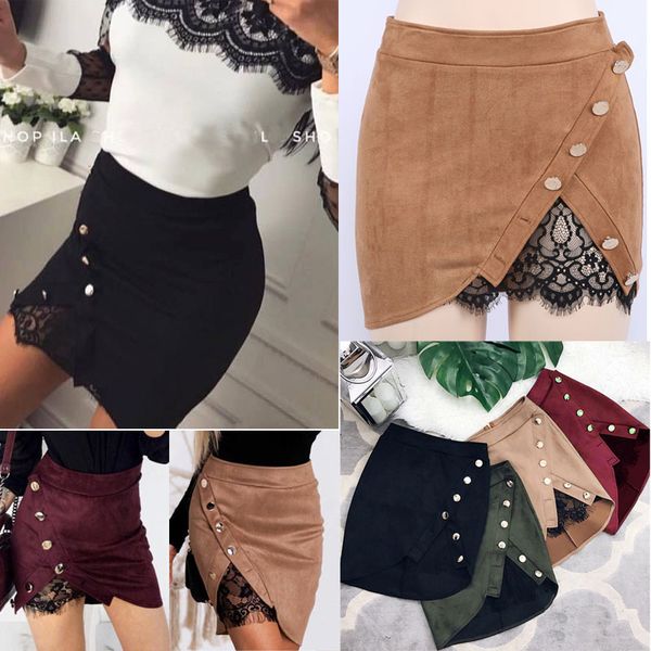 womens ladies casual brief daily skirt clothing women high waist lace up suede leather pocket preppy short mini skirts, Black
womens ladies casual brief daily skirt clothing women high waist lace up suede leather pocket preppy short mini skirts, Black