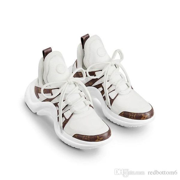 white thick weigh designer 2019 new women's archlight sneaker men genuine leather trainers outsole casual shoes runner shoes with a box, Black
white thick weigh designer 2019 new women's archlight sneaker men genuine leather trainers outsole casual shoes runner shoes with a box, Black