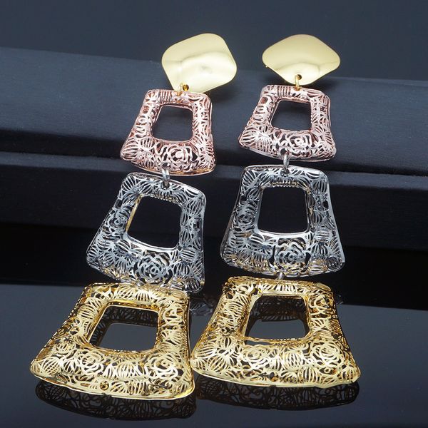 women drop earrings crystal earrings trendy cute lovely wedding bride long earrings, Silver
women drop earrings crystal earrings trendy cute lovely wedding bride long earrings, Silver