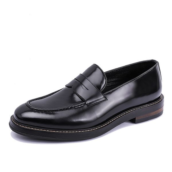 dress shoes breathable business casual men loafers all-match cowhide genuine leather me spring autumn, Black
dress shoes breathable business casual men loafers all-match cowhide genuine leather me spring autumn, Black