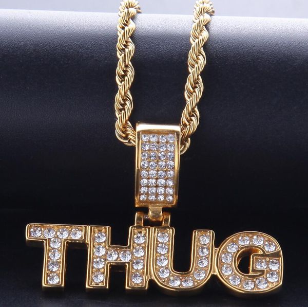 men's hip hop thug letters designer necklace gold plated iced out crystal rhinestone alphabet pendant necklace dj rap accessories, Silver
men's hip hop thug letters designer necklace gold plated iced out crystal rhinestone alphabet pendant necklace dj rap accessories, Silver
