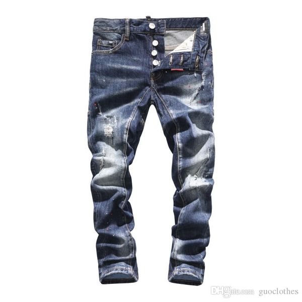 2020 mens distressed ripped biker jeans slim fit stretch jeans brand designer men's designer face mask denim fashion mens jeans top, Blue
2020 mens distressed ripped biker jeans slim fit stretch jeans brand designer men's designer face mask denim fashion mens jeans top, Blue