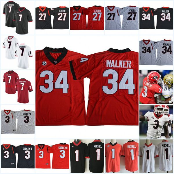 georgia bulldogs fran tarkenton nick chubb herchel walker sony michel todd gurley roquan smit matthew stafford aj. green champ bailey jersey, Black;red
georgia bulldogs fran tarkenton nick chubb herchel walker sony michel todd gurley roquan smit matthew stafford aj. green champ bailey jersey, Black;red