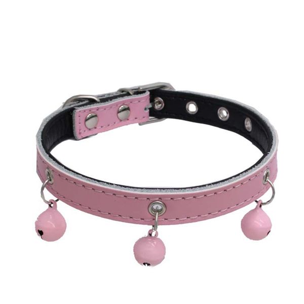 1 piece adjustable dog collar polyurethane leather bell pet dog puppy collar necklace collars harnesses leads
1 piece adjustable dog collar polyurethane leather bell pet dog puppy collar necklace collars harnesses leads