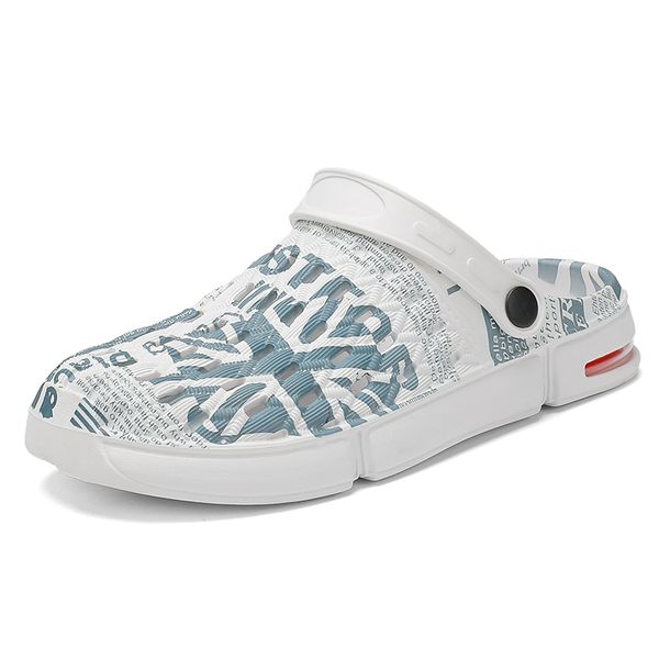 men beach sandals crocse hole shoes summer lightweight breathable casual slippers anti-slip flip flops soft sandals, Black 
men beach sandals crocse hole shoes summer lightweight breathable casual slippers anti-slip flip flops soft sandals, Black