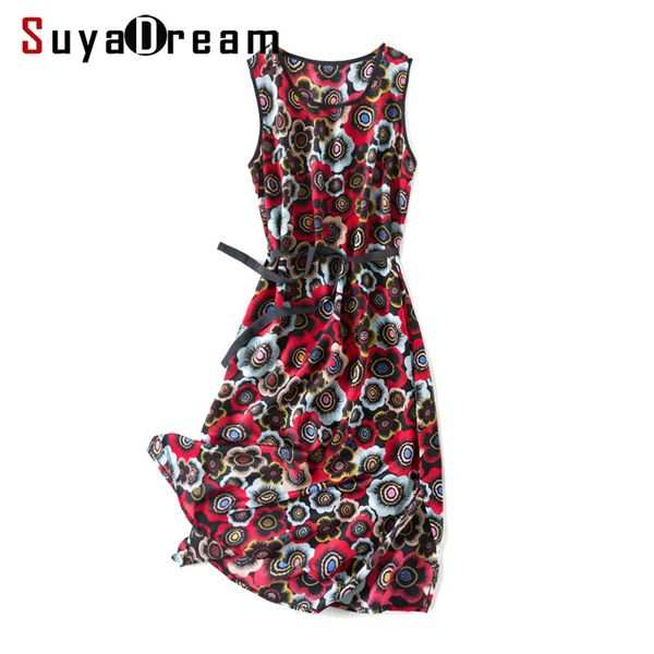 women silk dress 100%silk crepe printed dresses for women sleeveless o neck 2019 summer belted dresses, Black;gray
women silk dress 100%silk crepe printed dresses for women sleeveless o neck 2019 summer belted dresses, Black;gray