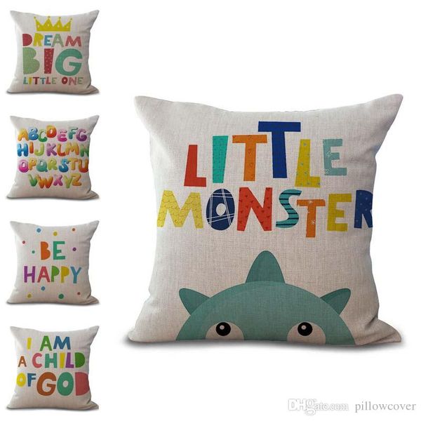 colors english letter little monsters happy pillow case cushion cover linen cotton throw pillowcases sofa car decorative pillowcover pw695
colors english letter little monsters happy pillow case cushion cover linen cotton throw pillowcases sofa car decorative pillowcover pw695