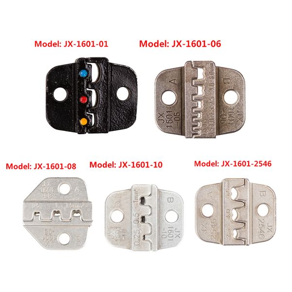 paron insulated terminals 4 types mold wire crimper jaw ferrule die crimping pliers accessory
paron insulated terminals 4 types mold wire crimper jaw ferrule die crimping pliers accessory