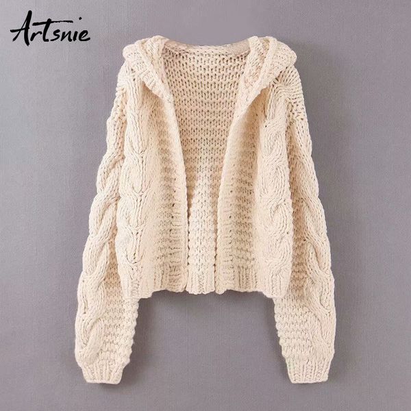 artsnie осень 2019 кардиганов свитера женщин случайного фонаря рукав с капюшоном перемычка зимы открытого стежок вяжут свитера mujer, White
artsnie осень 2019 кардиганов свитера женщин случайного фонаря рукав с капюшоном перемычка зимы открытого стежок вяжут свитера mujer, White