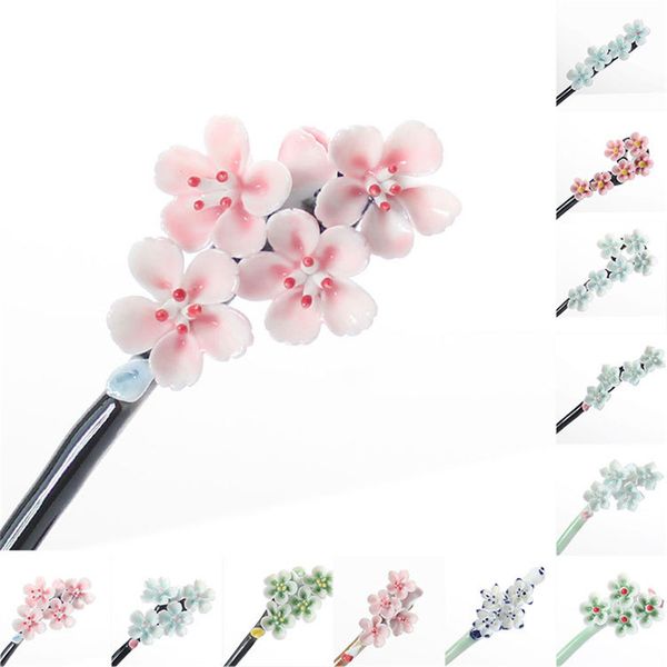 classic chinese style handmade ceramic flower pendant hairpin women feminine hairstick wood tiara headwear hair jewelry, Golden;white
classic chinese style handmade ceramic flower pendant hairpin women feminine hairstick wood tiara headwear hair jewelry, Golden;white