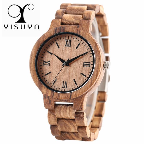 yisuya nature wood bamboo watch men handmade full wooden creative women watches 2019 new fashion quartz clock christmas gift ly191213, Slivery;brown
yisuya nature wood bamboo watch men handmade full wooden creative women watches 2019 new fashion quartz clock christmas gift ly191213, Slivery;brown