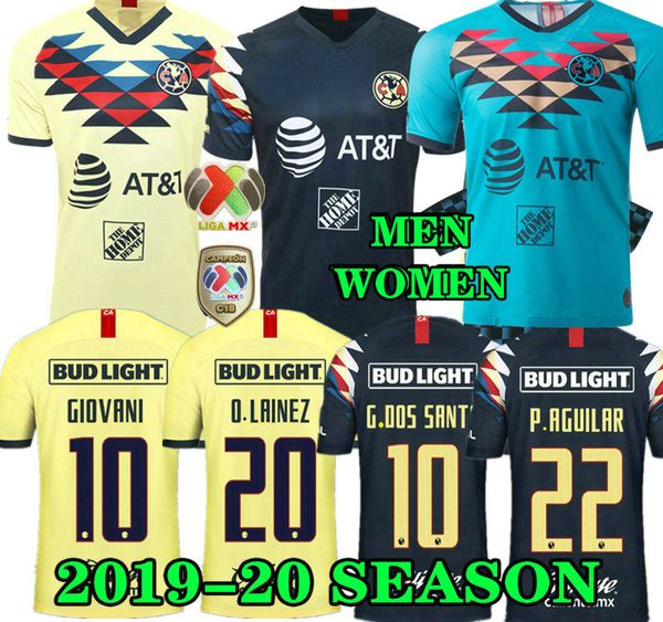g. dos santos 19 20 home america yellow jersey soccer r.sambueza p.aguilar 2019 2020 away mexico club third green football shirt women
g. dos santos 19 20 home america yellow jersey soccer r.sambueza p.aguilar 2019 2020 away mexico club third green football shirt women