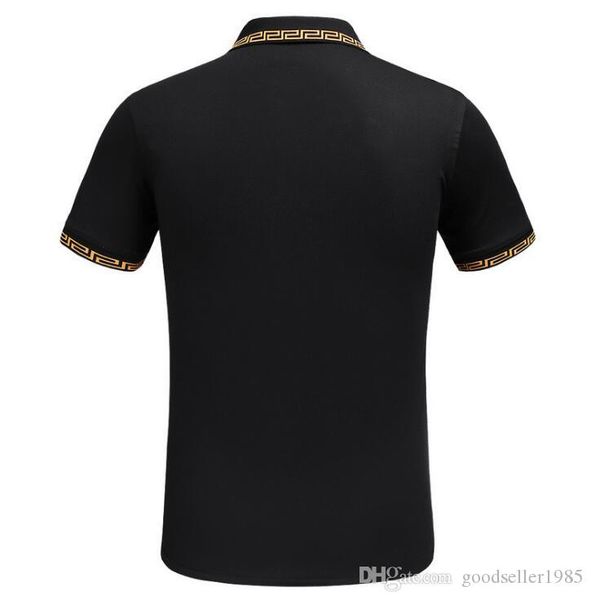 11 short sleeve solid breathable brand polo for men fashion new plus size men's 100% cotton shirt quick dry embroidery men tshirt new s, White;black
11 short sleeve solid breathable brand polo for men fashion new plus size men's 100% cotton shirt quick dry embroidery men tshirt new s, White;black