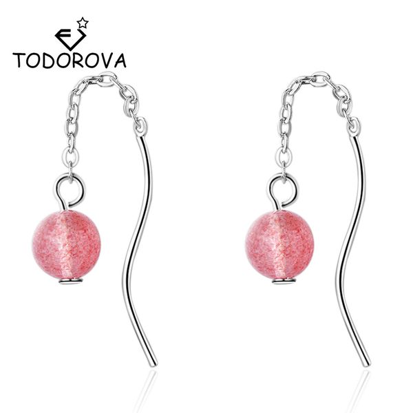 todorova elegant strawberry crystal dangle earrings for women 925 sterling silver long tassel earrings chain ear line
todorova elegant strawberry crystal dangle earrings for women 925 sterling silver long tassel earrings chain ear line