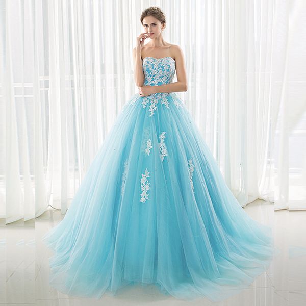 strapless lace voile chapel train princess upscale 2018 new women's elegant long gown party proms brides weddings dresses c71, Black;gray
strapless lace voile chapel train princess upscale 2018 new women's elegant long gown party proms brides weddings dresses c71, Black;gray