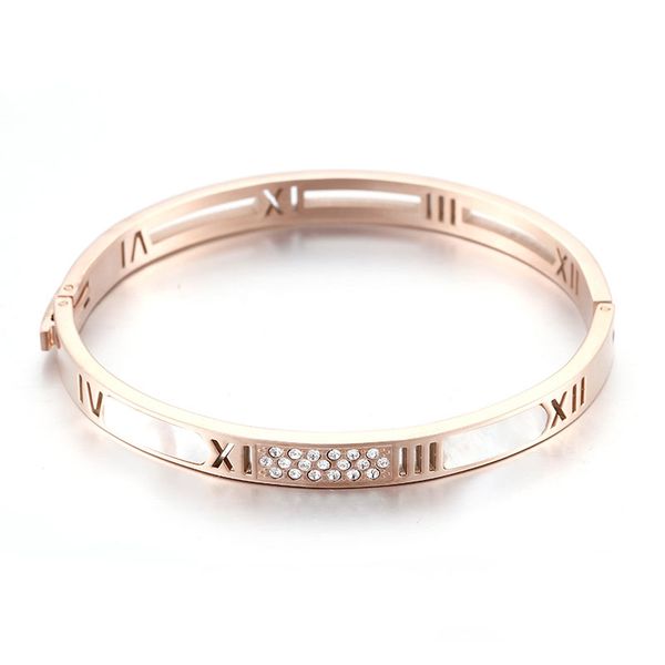 simple rose gold stainless steel bohemia bangles femme rhinestone & shell bangles bracelets for women wedding jewelry gift, Black
simple rose gold stainless steel bohemia bangles femme rhinestone & shell bangles bracelets for women wedding jewelry gift, Black
