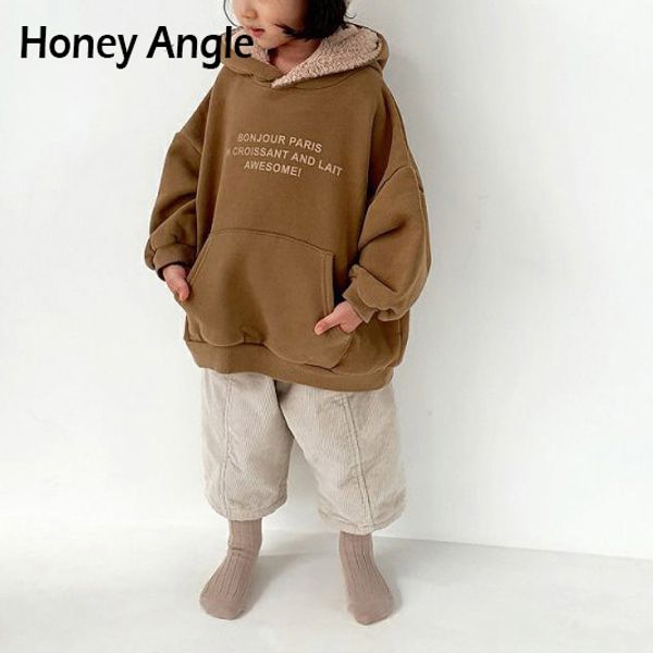honey angle autumn winter kids sweatshirts for girls boys letter printed long sleeve baby blouses korean infant clothes, Black
honey angle autumn winter kids sweatshirts for girls boys letter printed long sleeve baby blouses korean infant clothes, Black