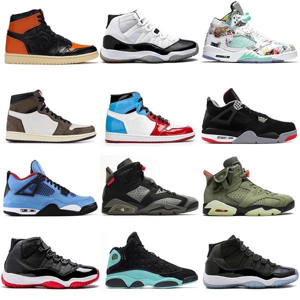 2020 with box 1s 4s 11s basketball sneakers travis scotts bred turbo green ducks wings sup black white size 13 sports shoes mens trainers
2020 with box 1s 4s 11s basketball sneakers travis scotts bred turbo green ducks wings sup black white size 13 sports shoes mens trainers