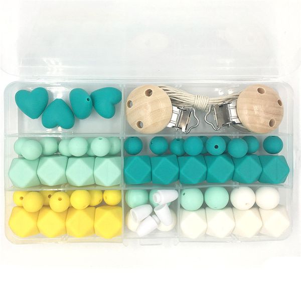 baby teether toys silicone teething kit geometric hexagon silicone wooden pacifier clip teething beads diy nursing necklace
baby teether toys silicone teething kit geometric hexagon silicone wooden pacifier clip teething beads diy nursing necklace