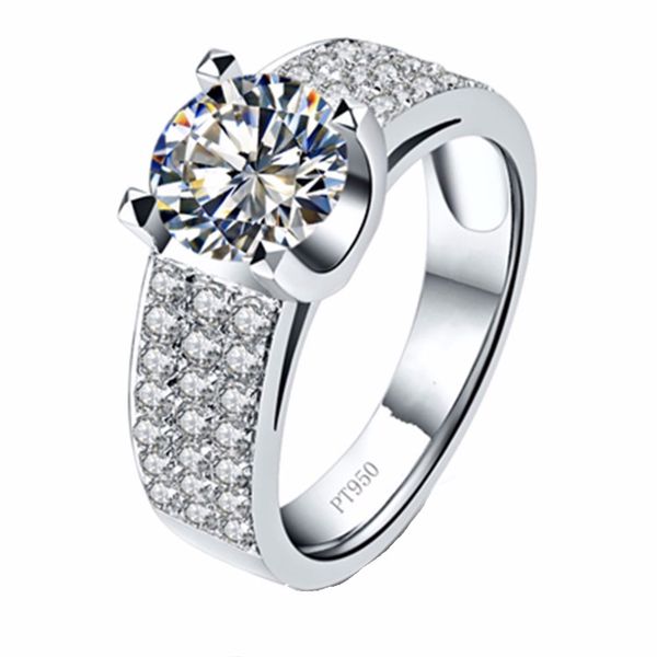 test positive g color vvs1 round 1ct synthetic diamonds engagement moissanite brand ring quality solid silver jewelry ring s925, Slivery;golden
test positive g color vvs1 round 1ct synthetic diamonds engagement moissanite brand ring quality solid silver jewelry ring s925, Slivery;golden