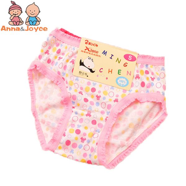 4pcs/lot 1-10y Girls Underwear Panties Baby Underwear Shorts Kids Briefs Print Briefs Girl Cotton Panties