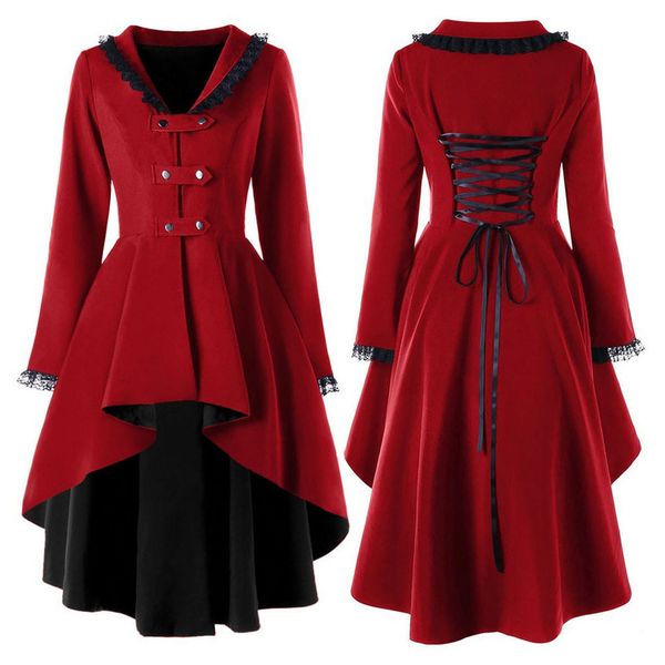 woolen coat 2019women slim casual irregular outwear long sleeve lace splice formal coat, Black
woolen coat 2019women slim casual irregular outwear long sleeve lace splice formal coat, Black