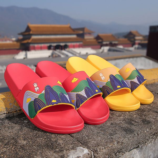 summer slippers women chinese landscape paint home indoor thick soft sole non slip slides bathroom house ladies shoes unisex, Black
summer slippers women chinese landscape paint home indoor thick soft sole non slip slides bathroom house ladies shoes unisex, Black