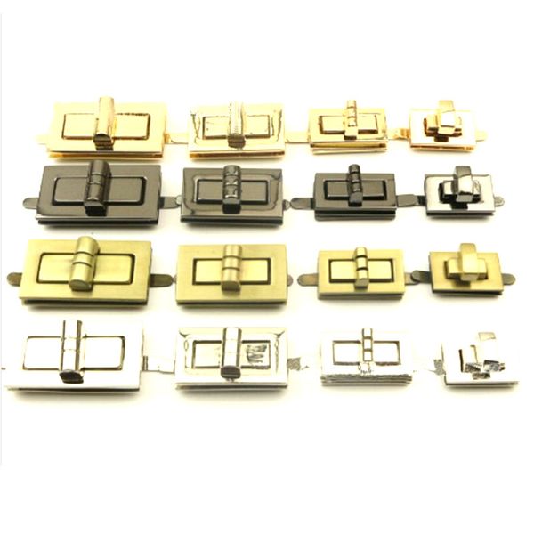 gold / gunmetal / nickel anti bronze purse twist lock turn lock 3 sizes to choose, Black
gold / gunmetal / nickel anti bronze purse twist lock turn lock 3 sizes to choose, Black